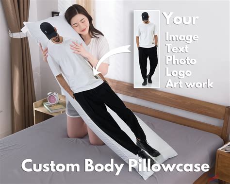 custom photo body pillow case